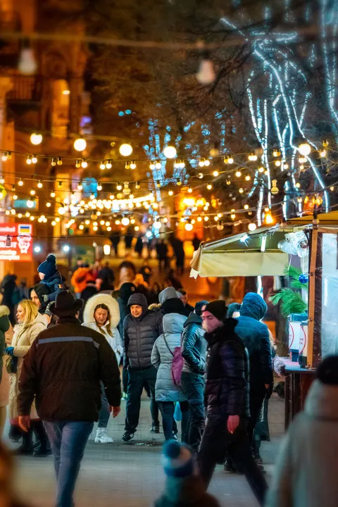 Night Market Phone Wallpaper · street · 1440×2160