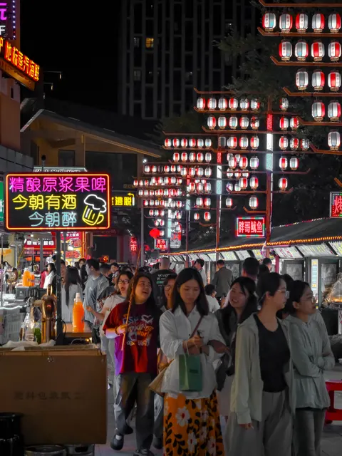 Night Market Phone Wallpaper · street · 1440×1919