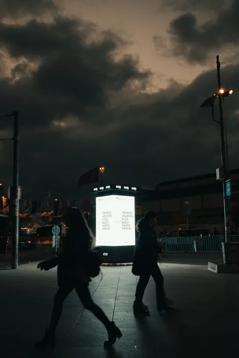 Night Street Phone Wallpaper · street · 1440×2160
