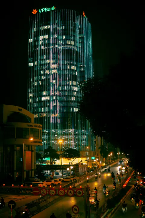 Night Street Phone Wallpaper · street · 1440×2160