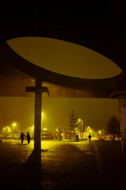 Night Street Phone Wallpaper · street · 1440×2160