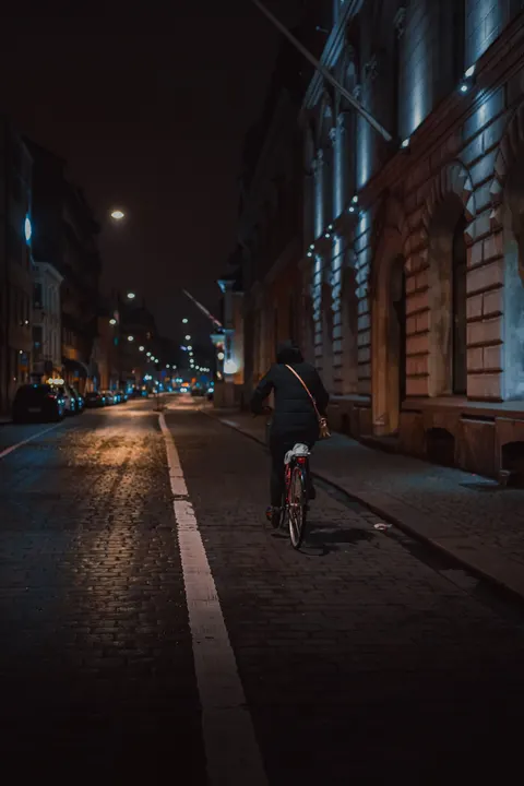 Night Street Phone Wallpaper · street · 1440×2160