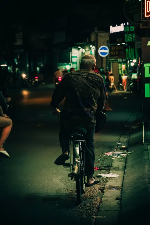 Night Street Phone Wallpaper · street · 1440×2160