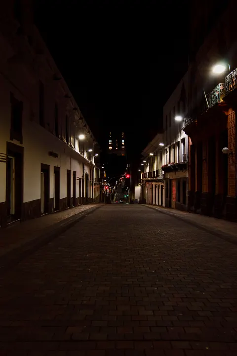 Night Street Phone Wallpaper · street · 1440×2166