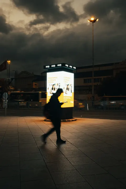 Night Street Phone Wallpaper · street · 1440×2160