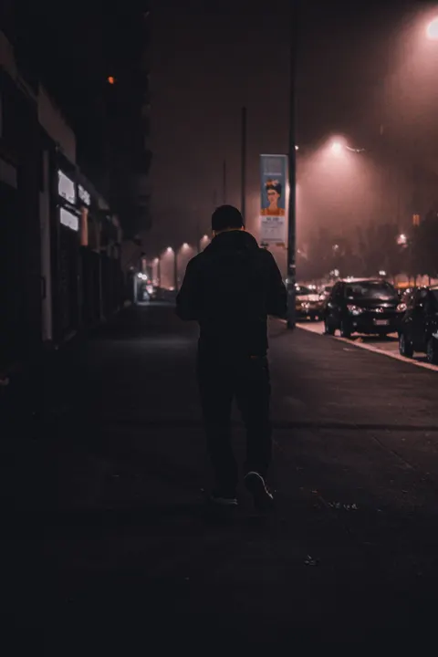 Night Street Phone Wallpaper · street · 1440×2160