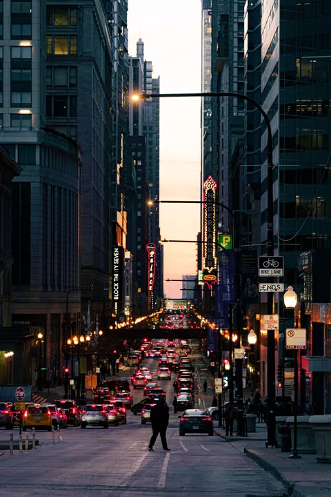 Night Street Phone Wallpaper · street · 1440×2160