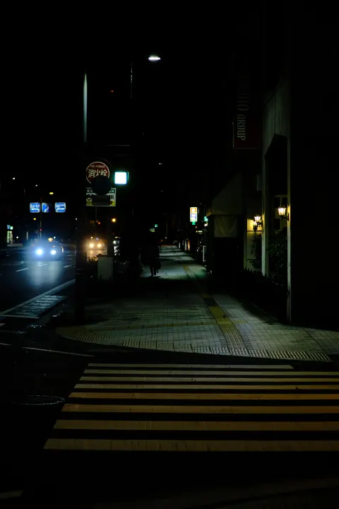Night Street Phone Wallpaper · street · 1440×2160