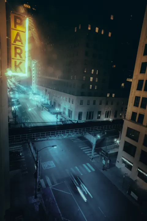 Night Street Phone Wallpaper · street · 1440×2159