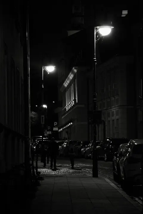 Night Street Phone Wallpaper · street · 1440×2160