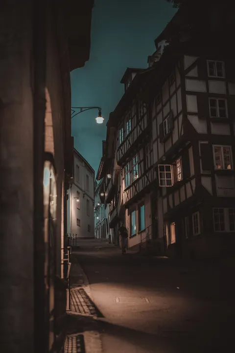 Night Street Phone Wallpaper · street · 1440×2157