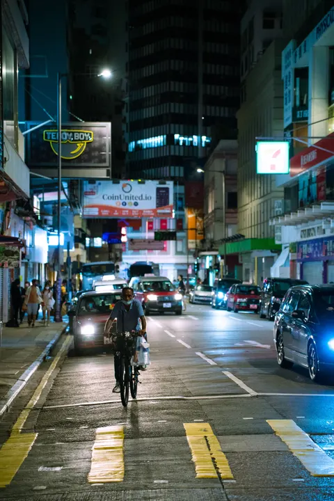 Night Street Phone Wallpaper · street · 1440×2159