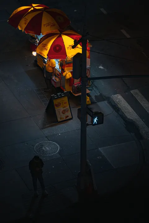 Night Street Phone Wallpaper · street · 1440×2160