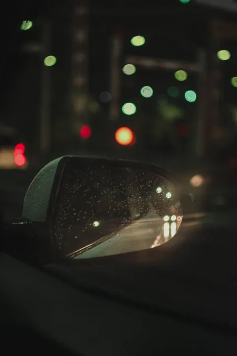 Rainy Street Phone Wallpaper · street · 1440×2160