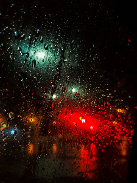 Rainy Street Phone Wallpaper · street · 1440×1920