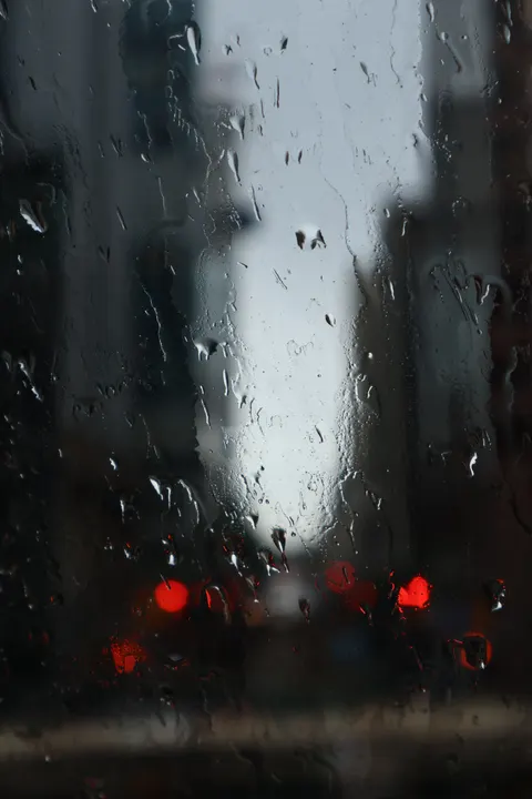 Rainy Street Phone Wallpaper · street · 1440×2160