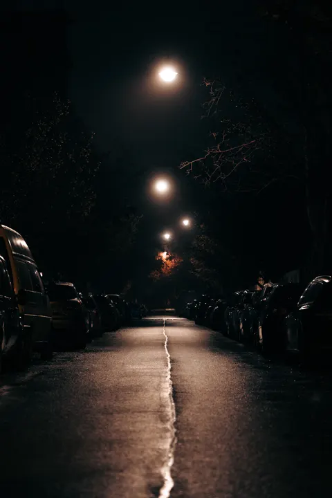 Rainy Street Phone Wallpaper · street · 1440×2160