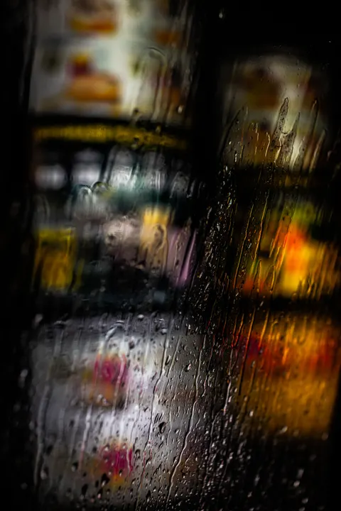Rainy Street Phone Wallpaper · street · 1440×2160