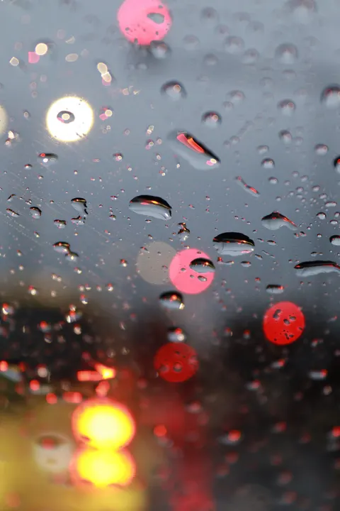 Rainy Street Phone Wallpaper · street · 1440×2160