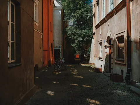 Tapeta Ulica Starego Miasta 4K · architecture · 3840×2878