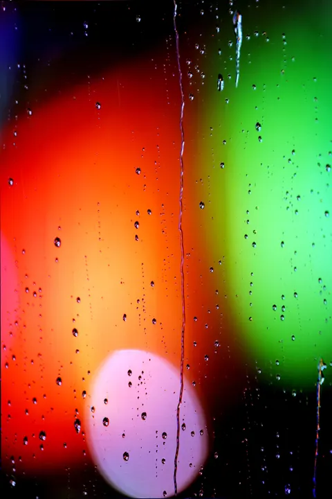 Rainy Street Phone Wallpaper · street · 1440×2159