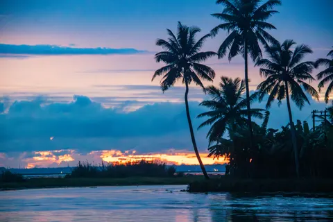 Palm Beach Sunset 4K Wallpaper · nature · 3840×2560