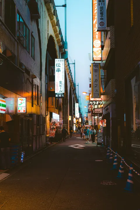 Tokyo Alley Phone Wallpaper · street · 1440×2160