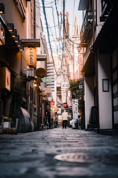 Tokyo Alley Phone Wallpaper · street · 1440×2160