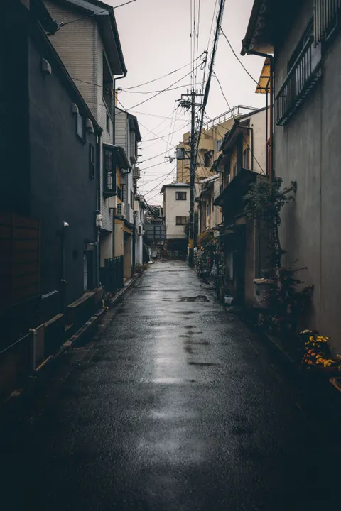 Tokyo Alley Phone Wallpaper · street · 1440×2160