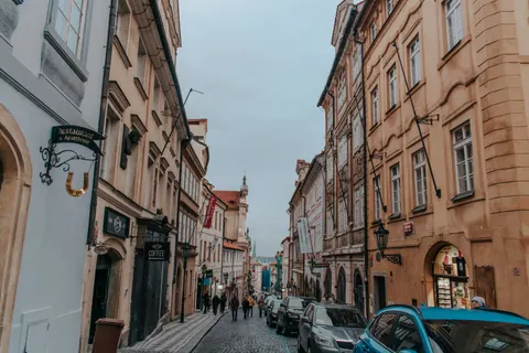 Old Town Street 4K Wallpaper · architecture · 3840×2560
