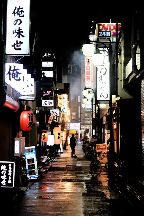 Tokyo Alley Phone Wallpaper · street · 1440×2157