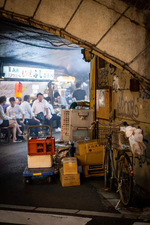 Tokyo Alley Phone Wallpaper · street · 1440×2160