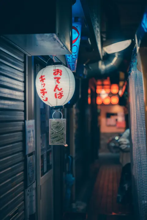 Steegje in Tokio Telefoon Achtergrond · street · 1440×2160