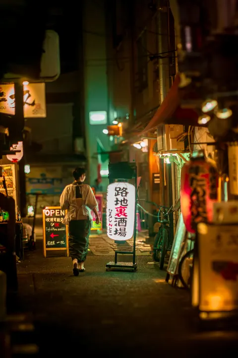Tokyo Alley Phone Wallpaper · street · 1440×2160