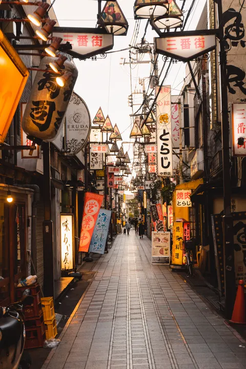 Tokyo Alley Phone Wallpaper · street · 1440×2160