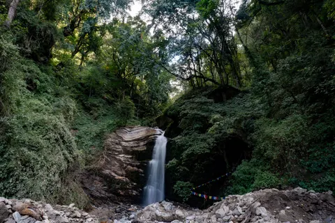 Rainforest Waterfall 4K Wallpaper · nature · 3840×2560