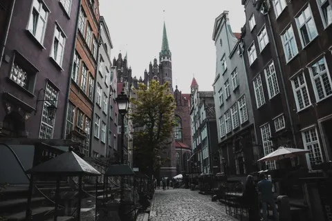 Altstadtgasse 4K Hintergrundbild · architecture · 3840×2560