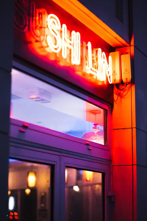Neon Sign Phone Wallpaper · street · 1440×2160
