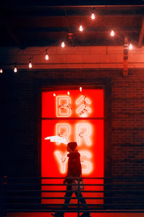 Neon Sign Phone Wallpaper · street · 1440×2159