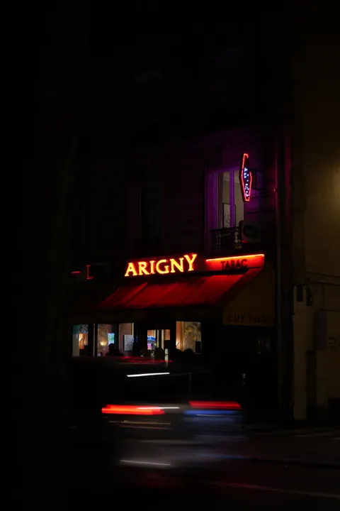 Neon Sign Phone Wallpaper · street · 1440×2160