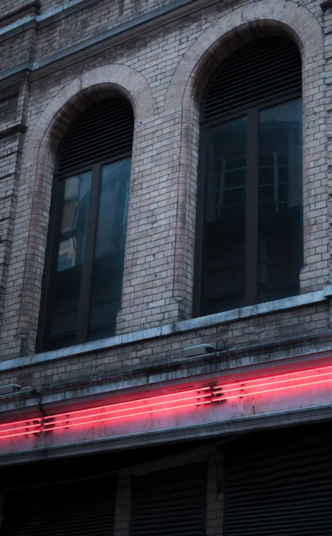 Neon Sign Phone Wallpaper · street · 1440×2322