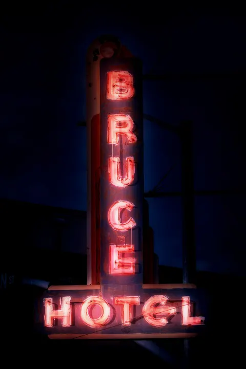 Neon Sign Phone Wallpaper · street · 1440×2164