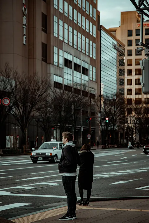 Crossing Phone Wallpaper · street · 1440×2160