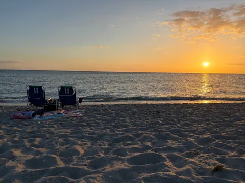 Palm Beach Sunset 4K Wallpaper · nature · 3840×2880