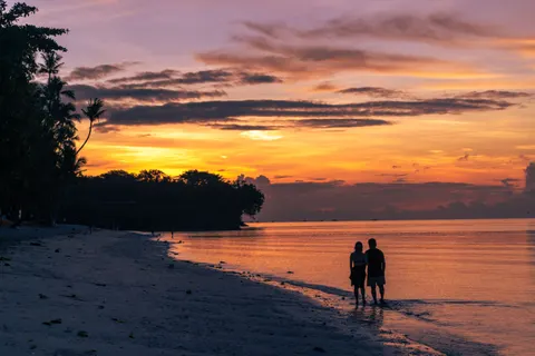 Palm Beach Sunset 4K Wallpaper · nature · 3840×2560