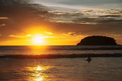 Palm Beach Sunset 4K Wallpaper · nature · 3840×2560