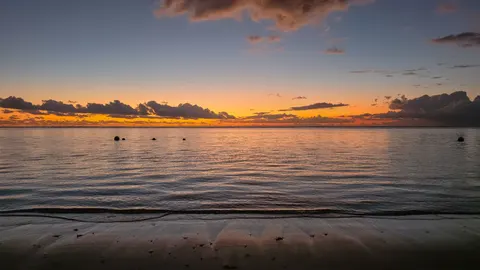 Palm Beach Sunset 4K Wallpaper · nature · 3840×2160