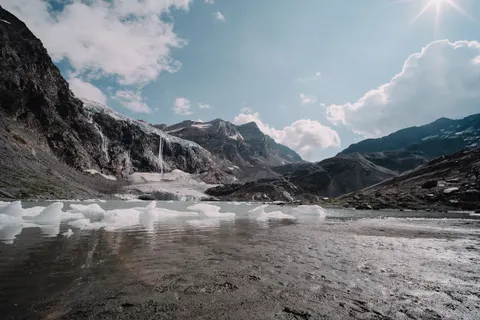 Glacier 4K Wallpaper · nature · 3840×2560