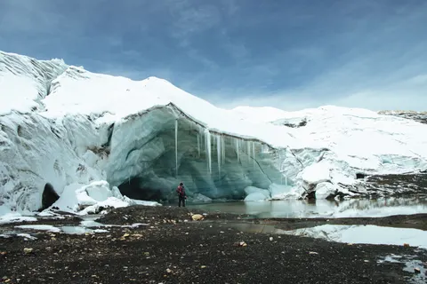 Glacier 4K Wallpaper · nature · 3840×2560
