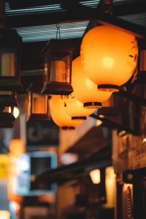 Night Market Phone Wallpaper · street · 1440×2160